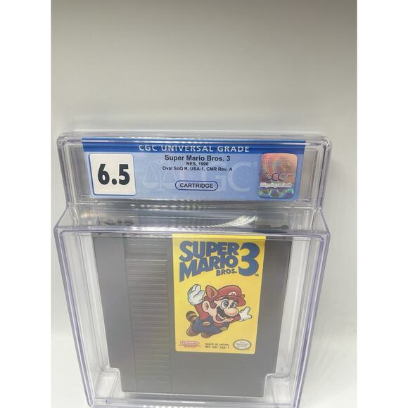 Super Mario Bros. 3 - NES - CGC Grade 6.5 Nintendo Sweet Cartridge Look - Picture 3 of 10